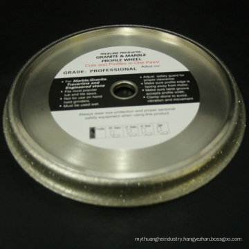 electroplated diamond profile wheel